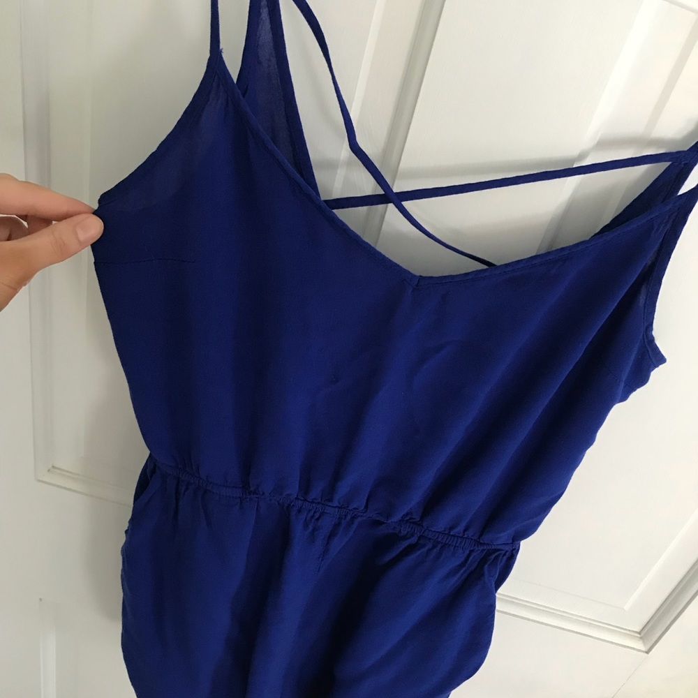 Royal blue H&M romper